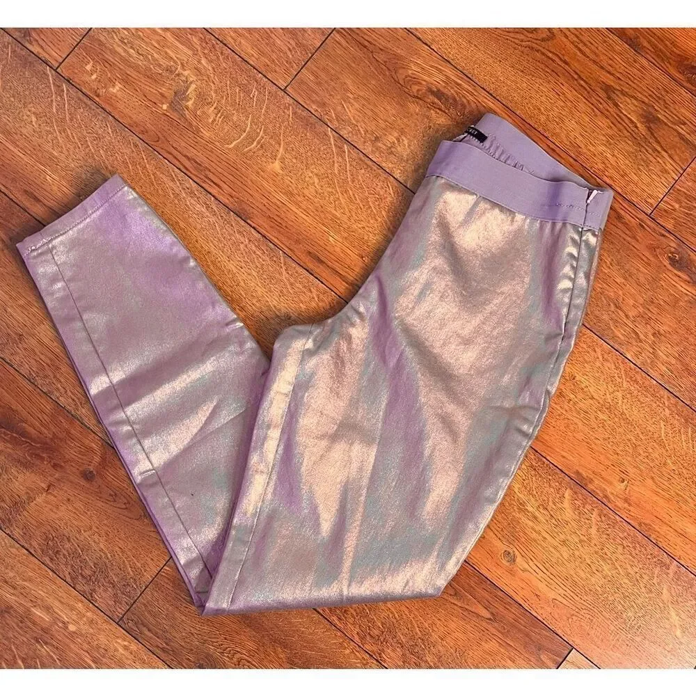 Victoria's Secret Women's Size 6 Metallic Pink Pants Sweatpants Vintage NWT